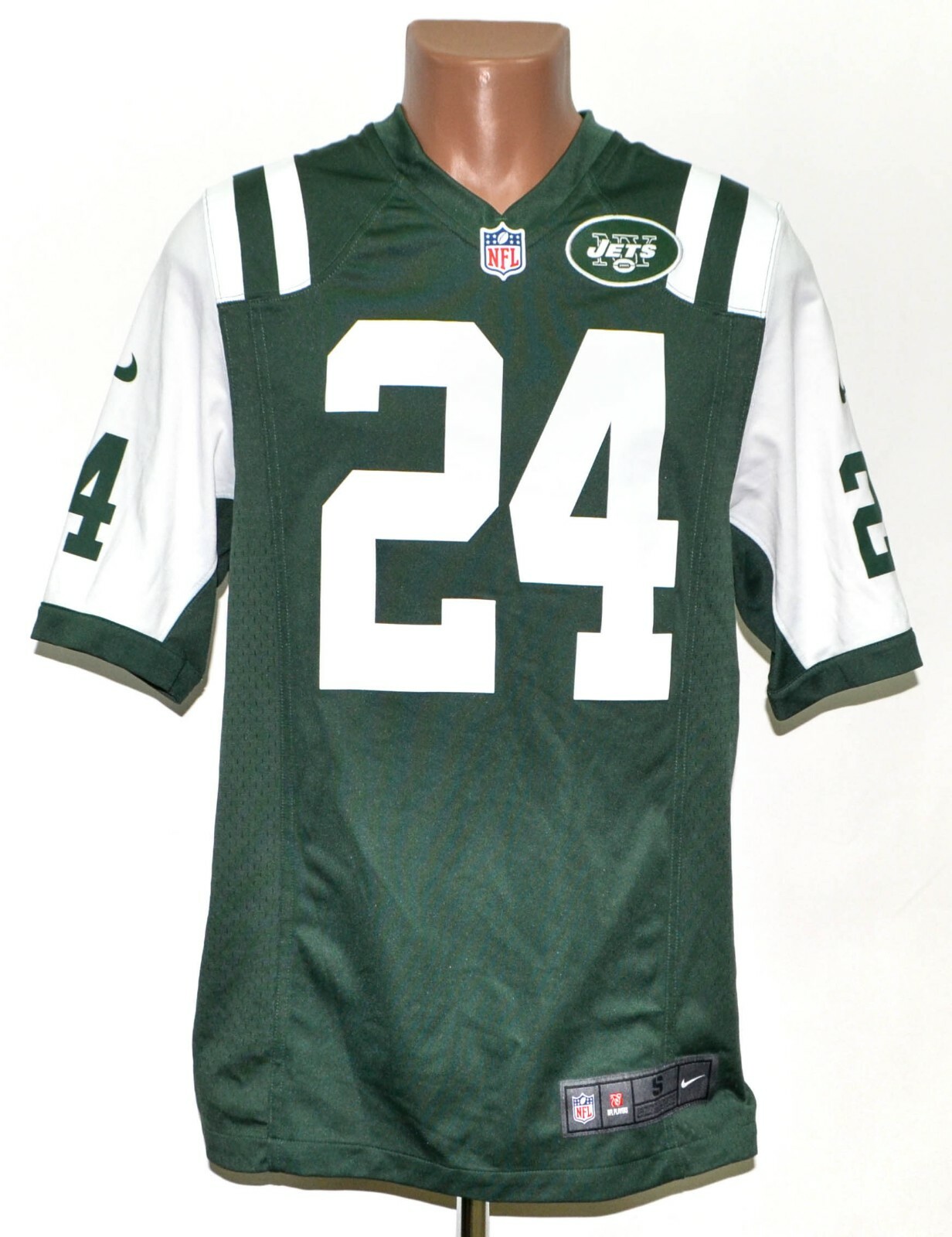 Koe Kip Verdampen NFL NEW YORK JETS AMERICAN FOOTBALL SHIRT NIKE #24 REWIS SIZE S ADULT | eBay