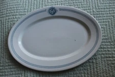 OLD Syracuse China O.P. Co. "Spirit Mind Body" Restaurant Ware 14 1/4" Platter