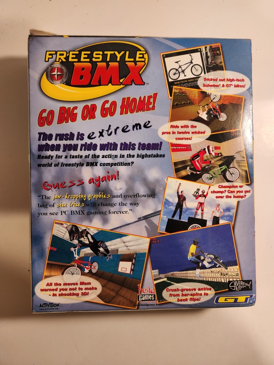 Freestyle BMX w/ Brian Foster & Joey Garcia PC CD bike tricks