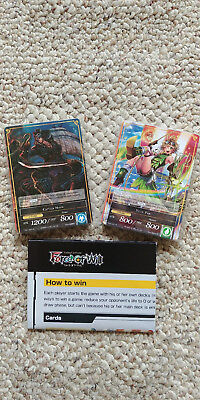 Force of Will TCG Peter Pan and Captain Hook Promo Demo Decks set of 2 