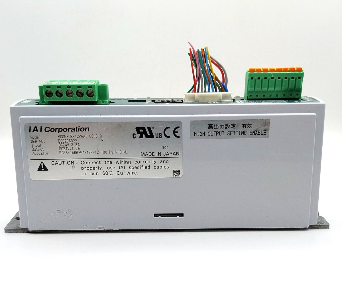 IAI PCON-CB-42PWAI-CC-0-0 Position Controller For RCP6 IAI PCON-CB-42PWAI-CC-0-0 Position Controller For RCP6