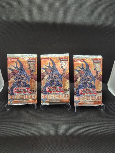 YuGiOh TCG Force of the Breaker 3pk Booster Bundle - Picture 2 of 3