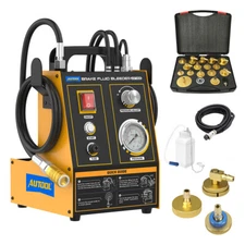 Brake Bleeder Kit Brake Fluid Bleeder Machine Bleeding Oil Exchanger 19 Adapter