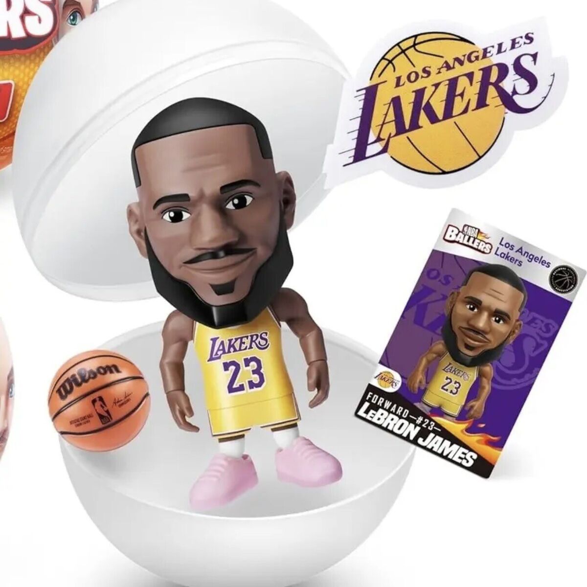 1 ZURU 5 Surprise NBA BALLERS Mystery Ball Toys Lebron 1 ZURU 5 Surprise NBA BALLERS Mystery Ball Toys Lebron