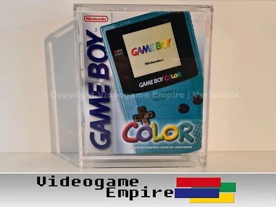 1x ACRYL BOX UV Nintendo Game Boy Color Konsole OVP Schutzhülle Hülle Plexi Glas