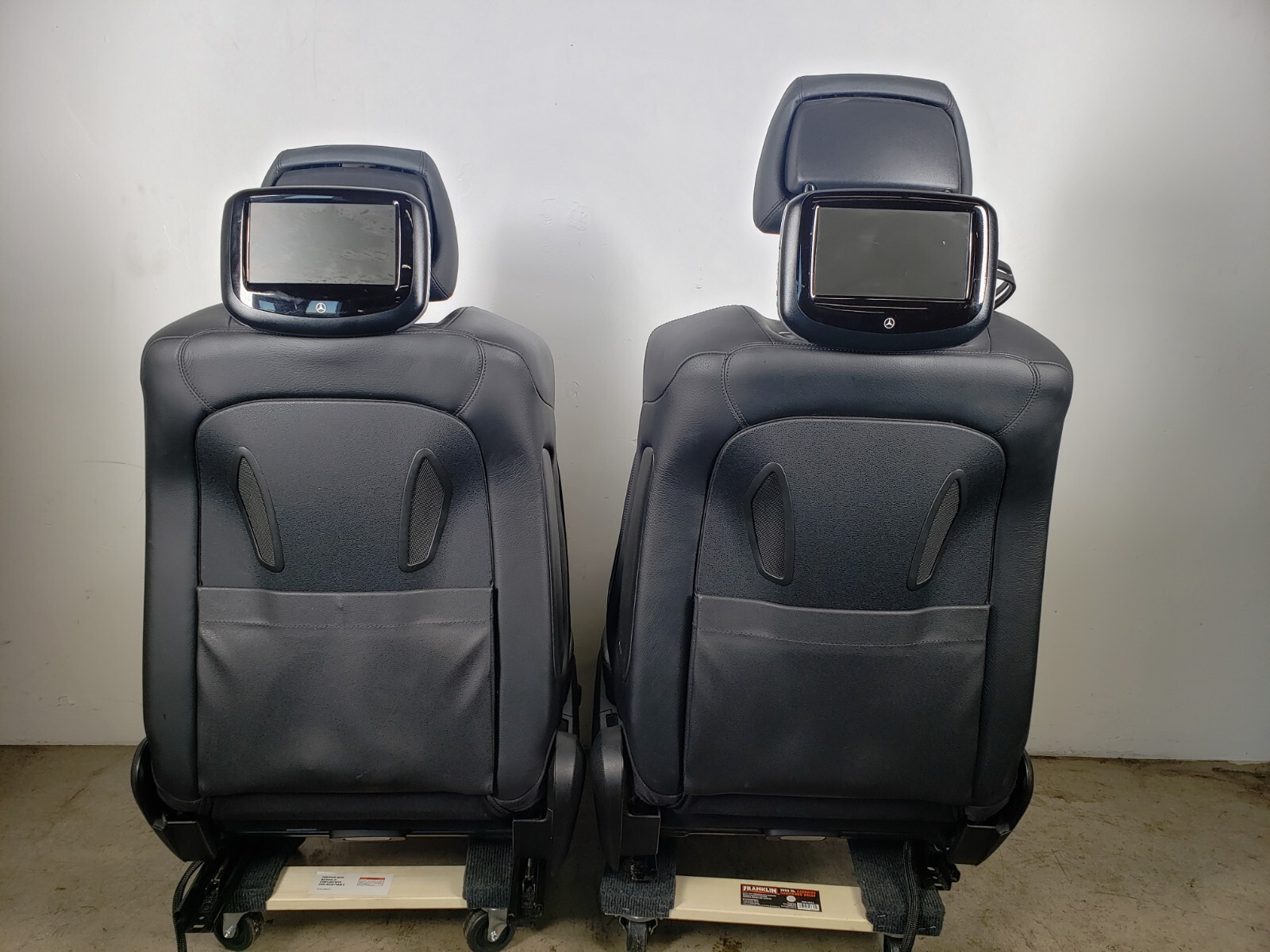 ✓ OEM Mercedes W212 E63 AMG Front Driver Dynamic Seats Leather 