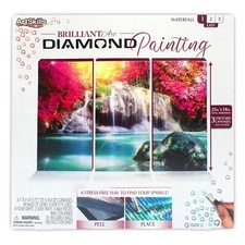 KIT TRAPANO ROTONDO completo fai da te disegno spiaggia 5D pittura diamantata foto EUR 7,19