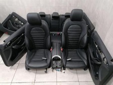 MERCEDES C Class W205 SEATS COOLED HEATED LHD LEATHER Sitz L&uuml;ftung SATZ SPORT