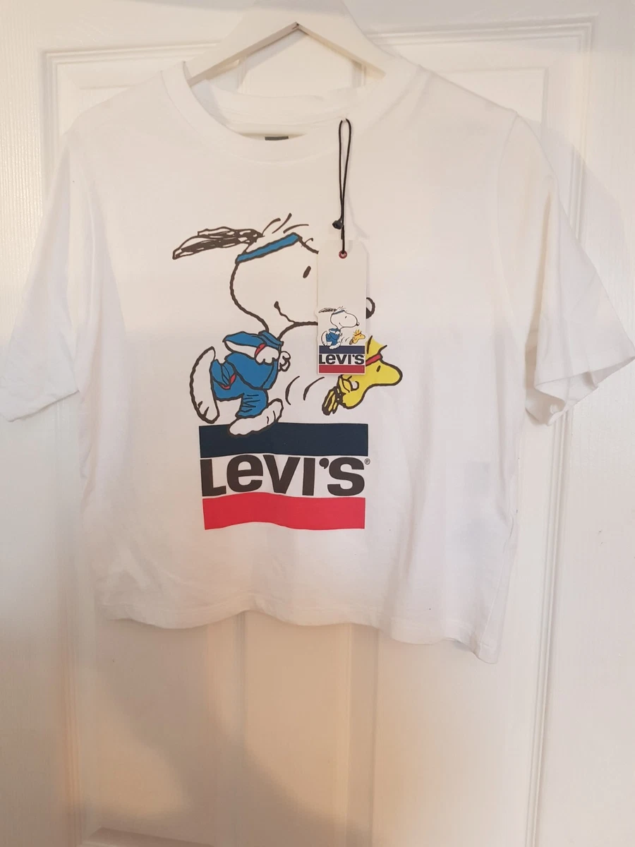 Levis peanuts t shirt top