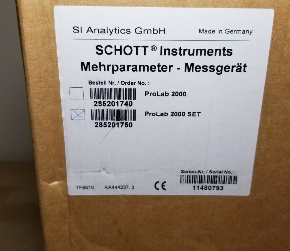 SCHOTT ProLab 2000 Precision Meter pH, ISE, Conductivity, DO View 4