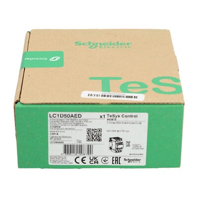 Schneider Electric LC1D50AED TeSys D Contactor New NFP