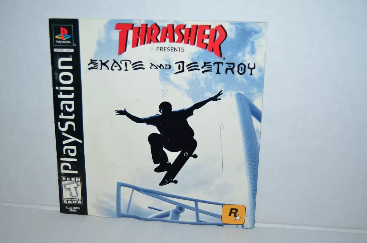 The Best Skateboarding Game for Playstation 1! THRASHER: Skate