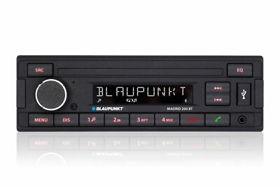 Blaupunkt Madrid 200 BT Autoradio mit RDS-Tuner, Bluetooth und Freisprecheinrichtung