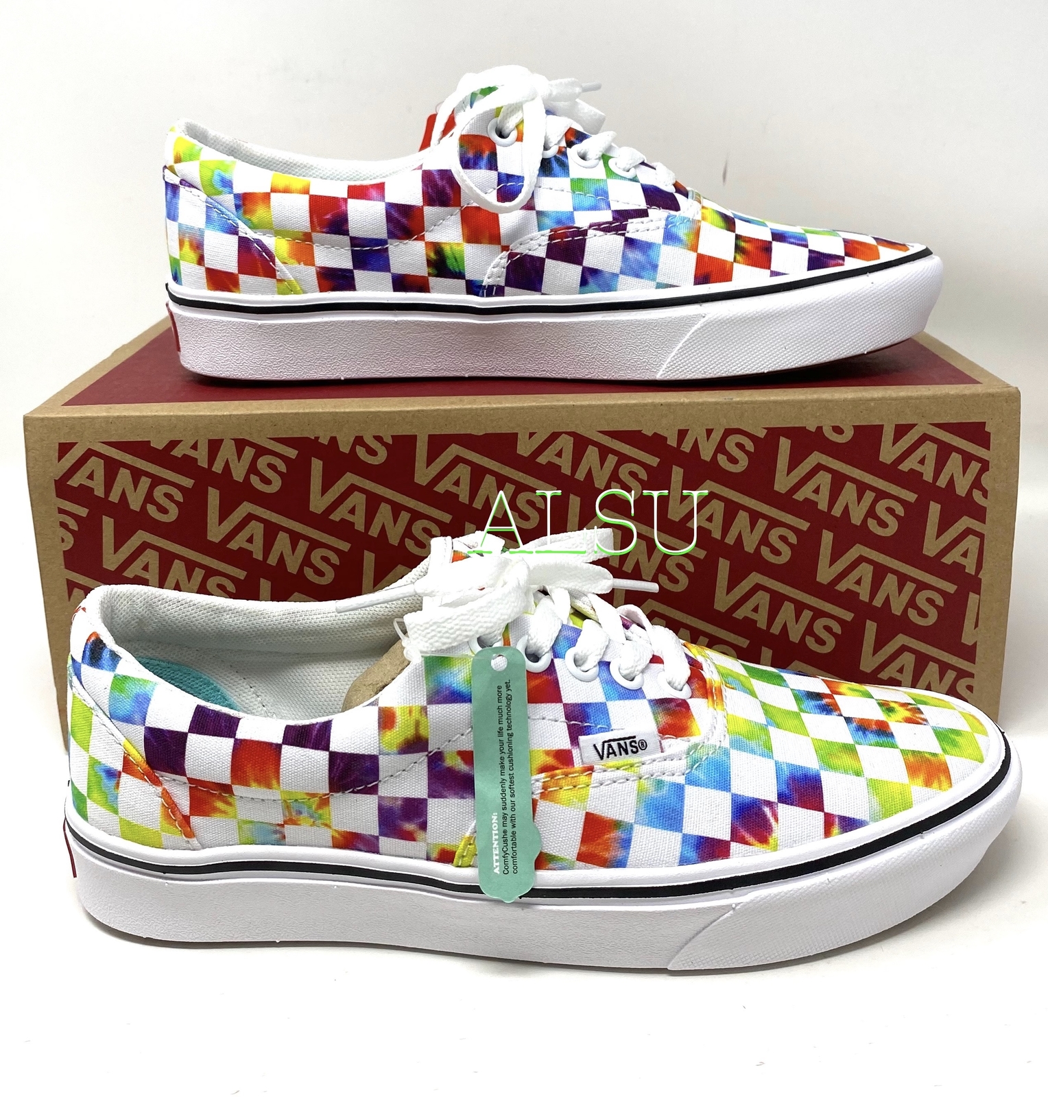vans authentic tie dye skate shoes
