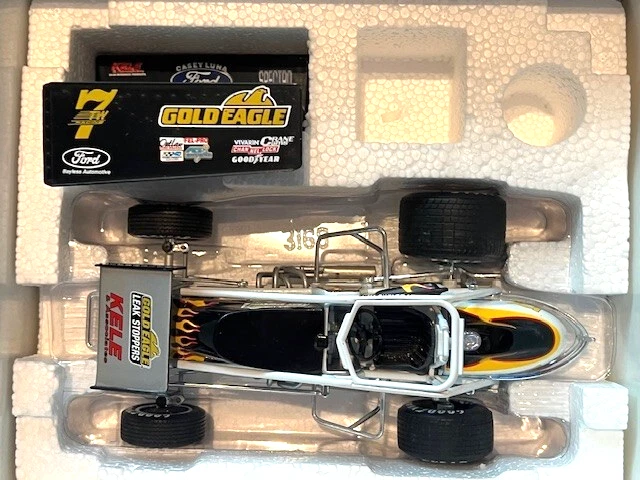 GMP 1:25 1997 Jeff Swindell Gold Eagle #7tw Sprint Car Leak Stoppers - Image 3 of 4