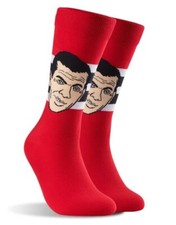 NEW Sockey Hall of Fame STAN MIKITA Alumni NHL Hockey Socks CHICAGO BLACK HAWKS