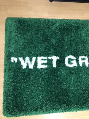 Virgil Abloh Ikea Markerad collabo Wet Grass Rug Green Virgil Abloh Ikea Markerad collabo Wet Grass Rug Green