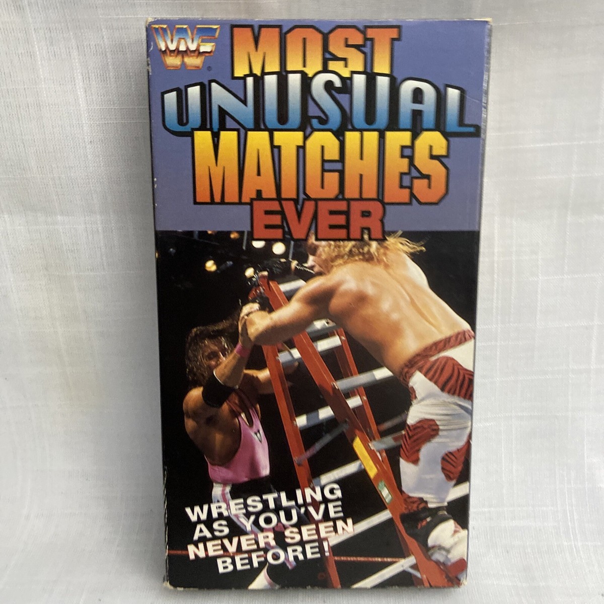 WWF Most Unusual Matches Ever VHS Goodtimes Home Video 1994 Hart