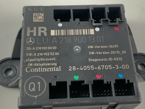 Mercedes Benz CLS W218 Rear Right Side Door Control Module Unit A2189001301 - Picture 7 of 7