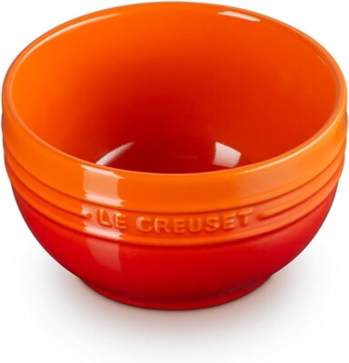 Le Creuset Bowl Deep Plate 500ml Orange Diameter 12cm/Height 7cm/ 350g