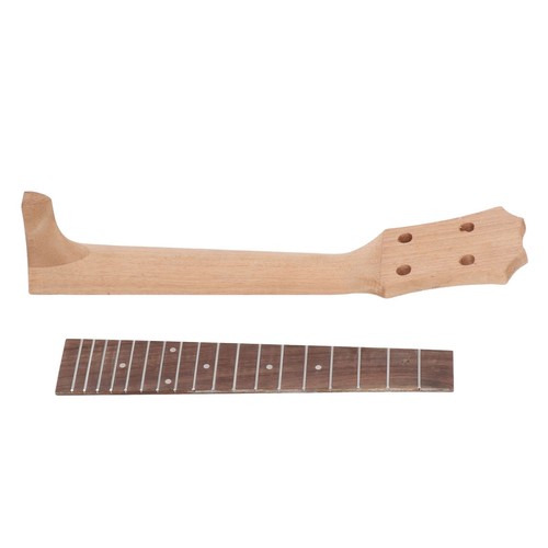 Ukulele Fretboard Neck Set Rosewood Okoume Wood Fingerboard Replacement NEW - Picture 12 of 30