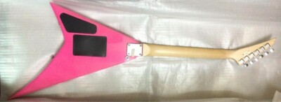 Jackson RR RandyRhoads V Pink FloydRose Metal Vintage Rare Guitar