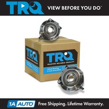 TRQ Front Wheel Hub Bearings Set For 2007-201...