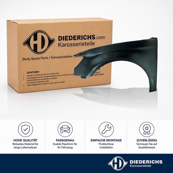 KotflÜGel Links Diederichs 1033107 FÜR Audi-image