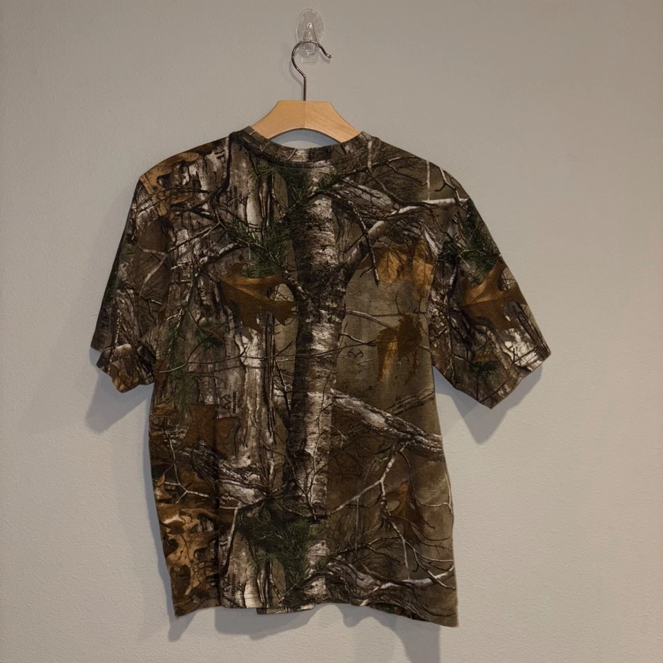 Camiseta de manga corta ganadora del juego para hombre camuflaje pequeña caza pesca camping Foto 4 de 4