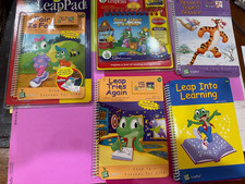 LeapFrog My First LeapPad Learning System - 2001 2002 Vintage 5 piece