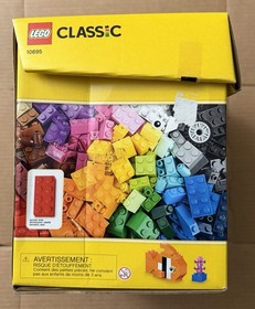 *NEW* LEGO Classic *CREATIVE BUILDING BOX* (10695) Complete SEALED BAGS Open Box