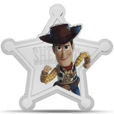 2025 Niue Disney Toy Story (1995) 30th Ann. Woody 1 oz Silver Proof Coin