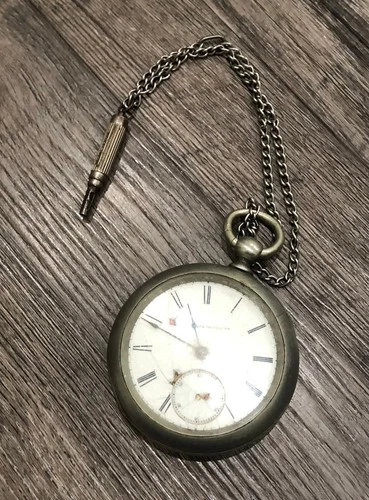 Vtg Vintage Antique Elgin Hill Pocket Watch 1391504