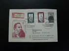 writer Friedrich Engels registered FDC Germany DDR 1970