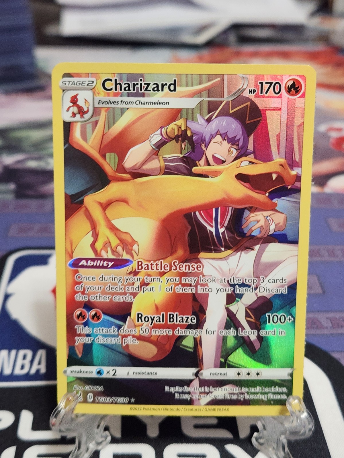 Pokémon TCG Charizard TG03/TG30 Lost Origin Ultra Rare Holo NM