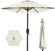 7.5 Ft Umbrella Round Market Heavy Duty various colors