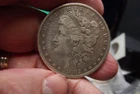 1882-O/S Strong Better VAM Morgan Silver Dollar So close to XF