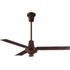 Qmark 60001Hp-Brn Industrial Ceiling Fan, 5 Ft Blade Dia, 3 Blades, Variable