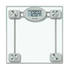 Taylor Glass Electronic Scale 400 pound/180kg capacity