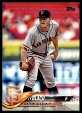 2018 Topps Ty Blach San Francisco Giants #165