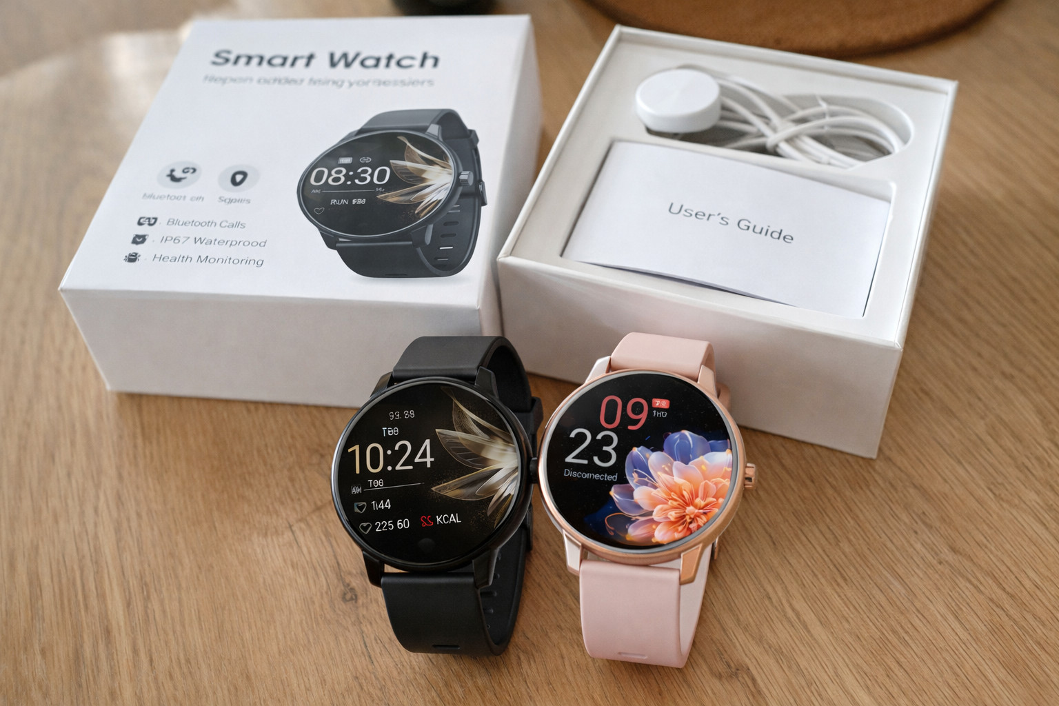 Montre connectée sport étanche IP67 avec fonction appel Bluetooth direct