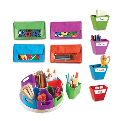 Learning Resources Create-A-Space Storage Bundle Home School Set Classroom