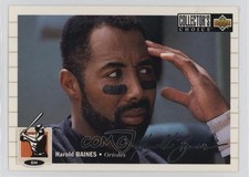 1994 Upper Deck Collector's Choice Silver Foil Signature Harold Baines HOF 1g2v