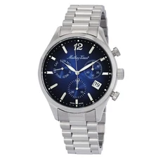 Mathey-Tissot Urban Chrono Chronograph Quartz Blue Dial Men's Watch H411CHABU