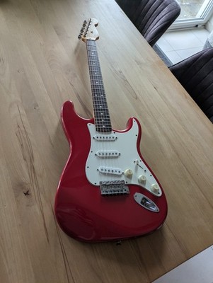 Fender Mexiko Stratocaster von 1995 in Candy Apple Red
