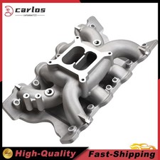 Dual Plane Aluminum Carb Intake Manifold For Ford 1970-74 V8 Cleveland 5.8l351