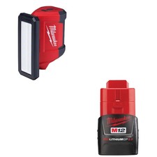 Milwaukee 2367-20 M12 ROVER Flood Light Kit + 48-11-2420 Battery