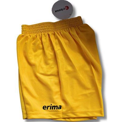 Erima Sport Shorts mit Innenslip Gelb Kinder Größe 2 Neu