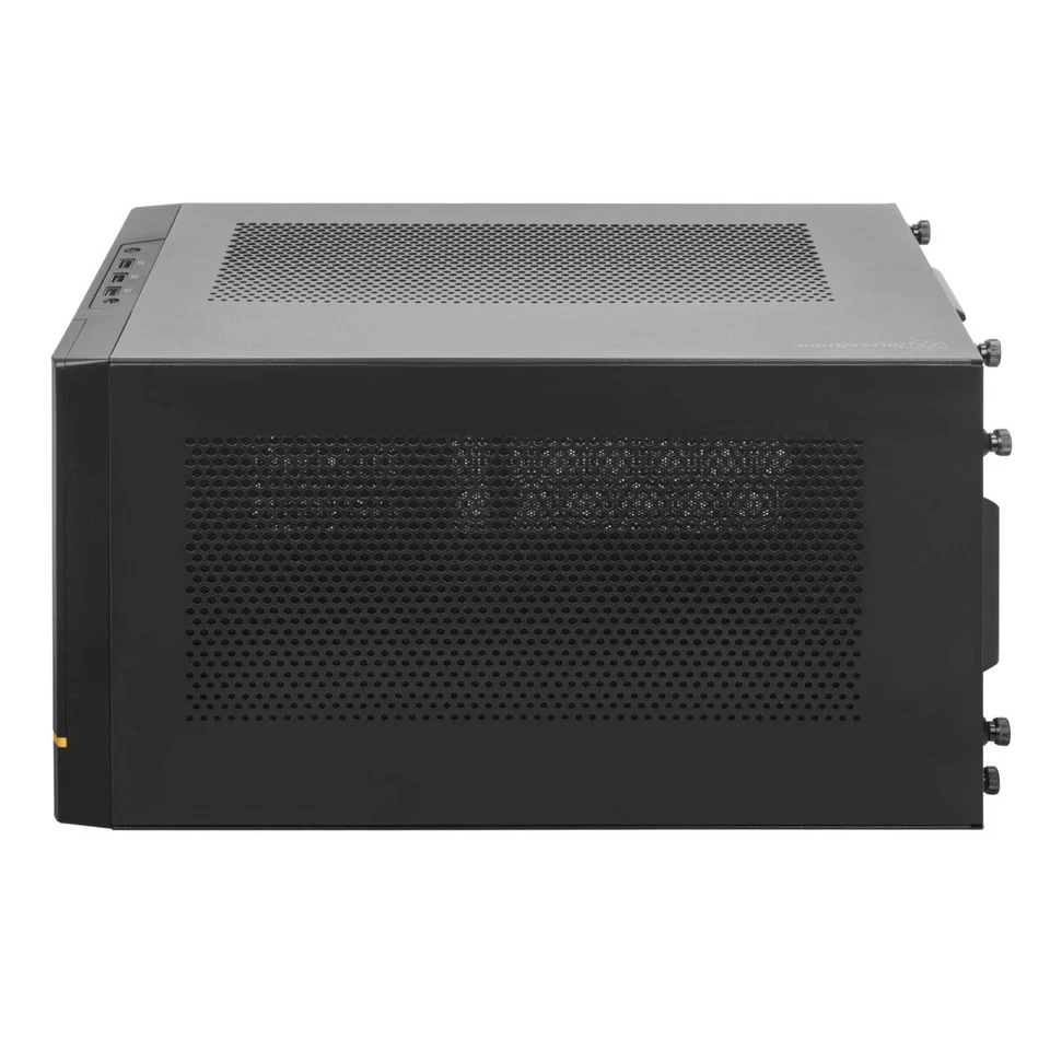 SG14B,Black,Small form factor chassis ,Plast front Panel,Steel body,  (15.25"... - Image 4 of 4