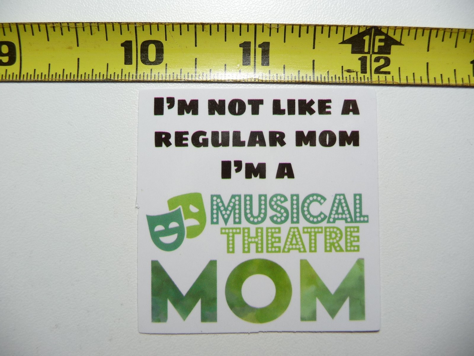 Musical Theatre Mom Acting Stage Play Sticker Decal